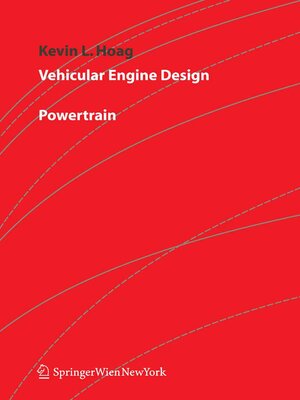 cover image of Vehicular Engine Design